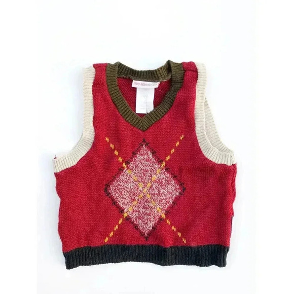 Vintage Argyle Sweater Vest - Picture 1 of 7